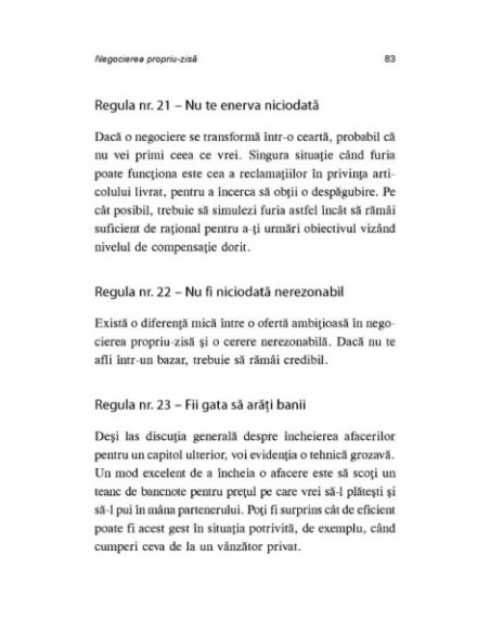 Cum să obţii maximum în orice negociere. 