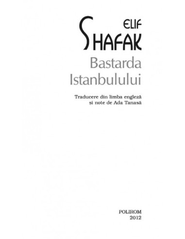 Bastarda Istanbulului Bastarda Istanbulului