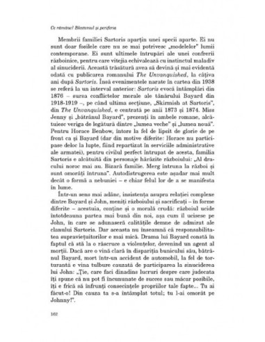 Ce rămâne. William Faulkner și...