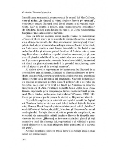 Ce rămâne. William Faulkner și...