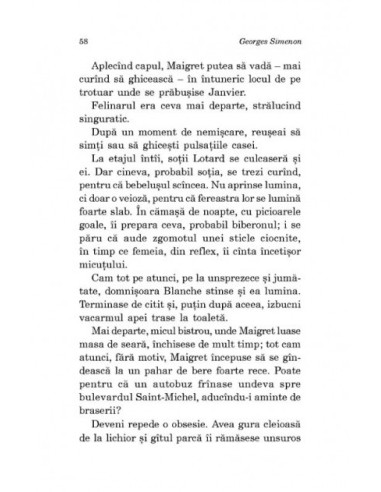 Maigret închiriază o cameră