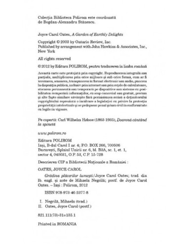 Grădina plăcerilor lumeşti Grădina plăcerilor lumeşti