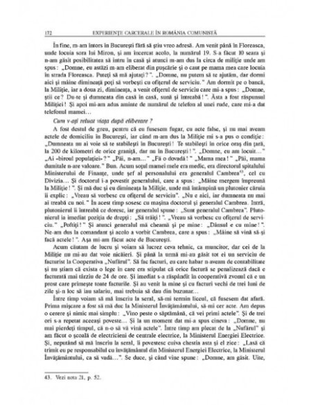 Experiențe carcerale în România comunistă. Volumul al VI-lea