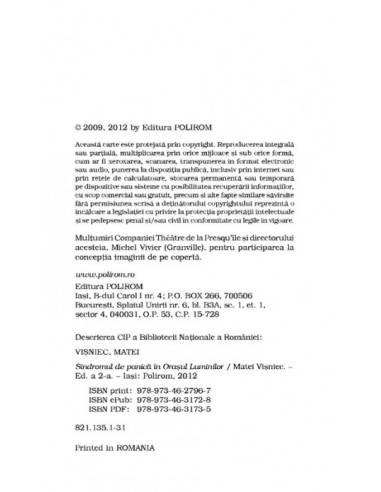 Sindromul de panică în Orașul Luminilor 