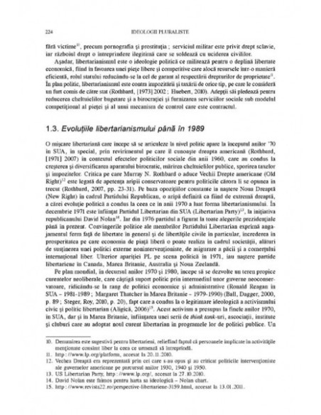 Ideologii politice actuale. Semnificații, evoluții și impact