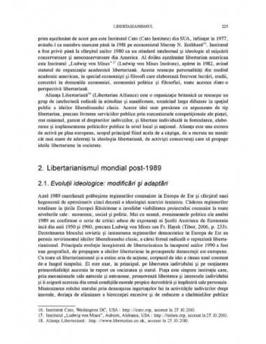 Ideologii politice actuale....