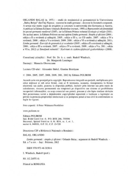 Limba germană. Simplu şi eficient