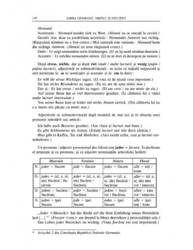 Limba germană. Simplu şi eficient Limba germană. Simplu şi eficient