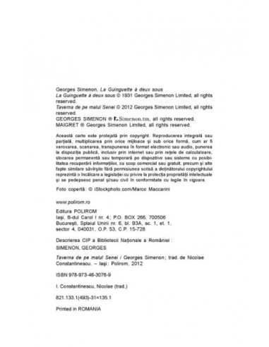 Taverna de pe malul Senei