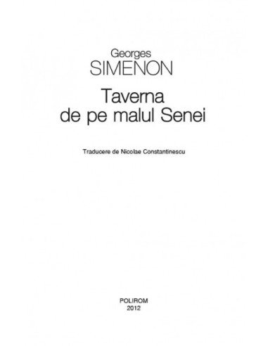 Taverna de pe malul Senei