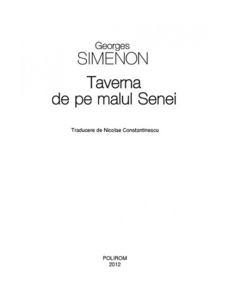 Taverna de pe malul Senei