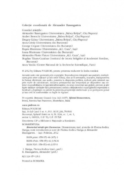 Itinerariul minţii spre Dumnezeu