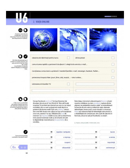 Puls. Manual de limba română ca limbă străină. Nivelurile B1-B2