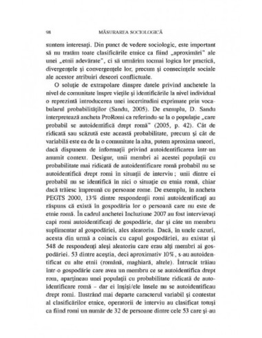 Măsurarea sociologică: Teorii și... Măsurarea sociologică: Teorii și...