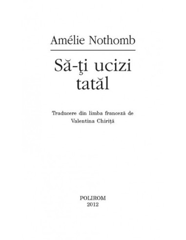 Să-ţi ucizi tatăl