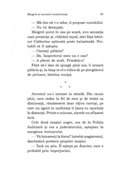 Maigret și martorii recalcitranți