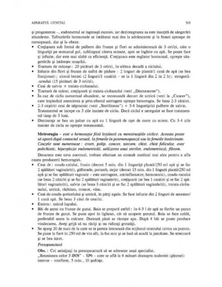 Incursiune în medicina naturistă