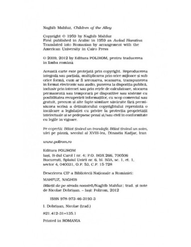 Băieții de pe strada noastră (ediţie...