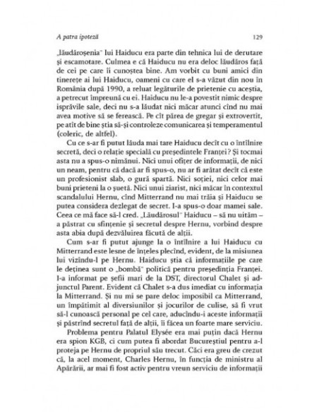 A patra ipoteză. Anchetă despre o uluitoare afacere de spionaj