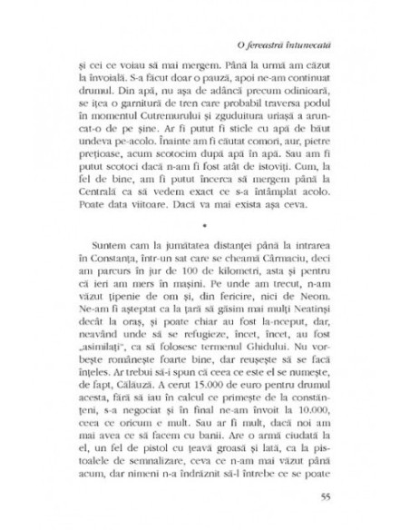 O fereastră intunecată