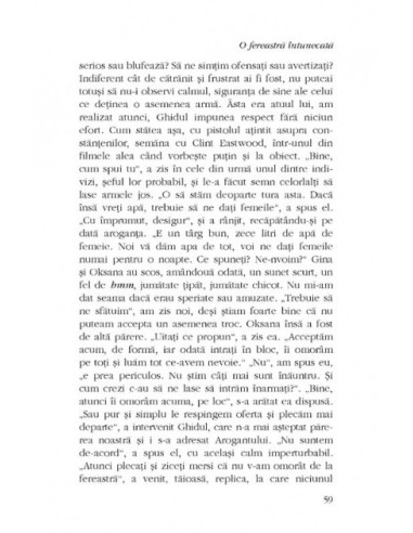 O fereastră intunecată