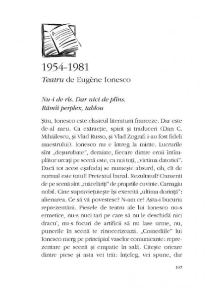 101 cărți românești de citit într-o viață