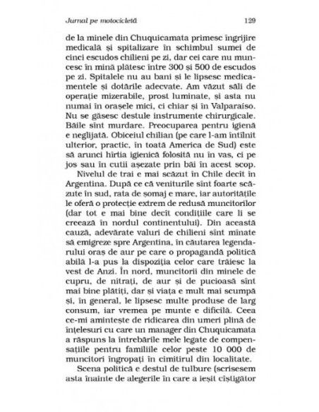 Jurnal pe motocicletă (ediţie de buzunar)