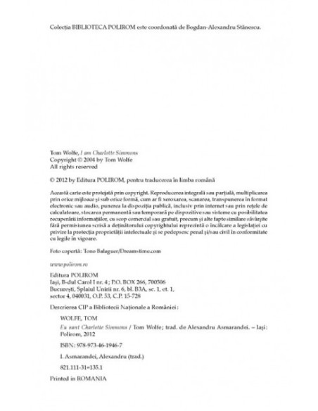 Eu sunt Charlotte Simmons