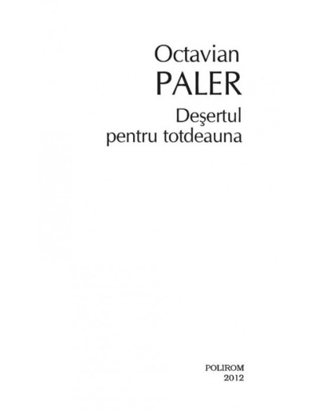 Deșertul pentru totdeauna 