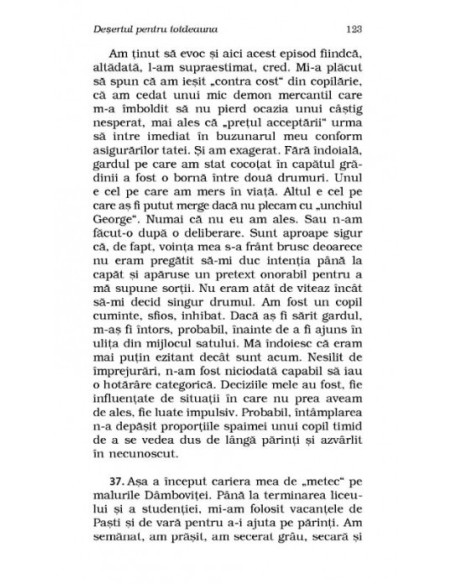 Deșertul pentru totdeauna 