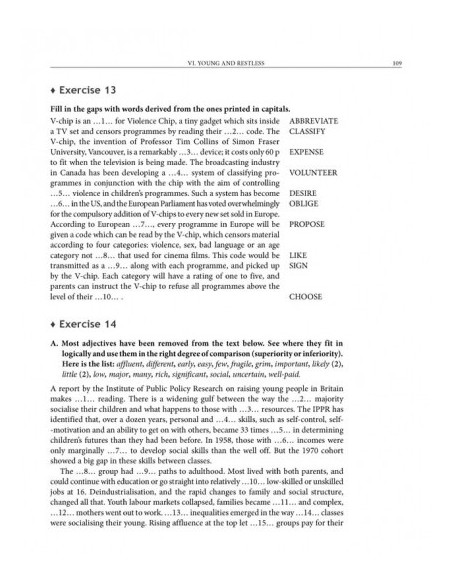 Challenges. Limba engleză. Exerciții de vocabular