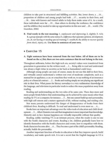 Challenges. Limba engleză. Exerciții...