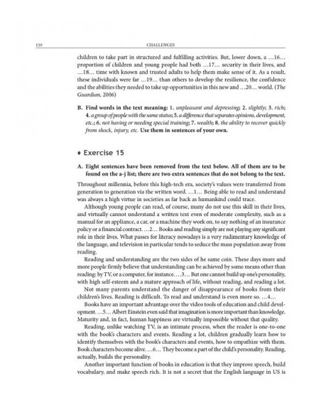 Challenges. Limba engleză. Exerciții de vocabular