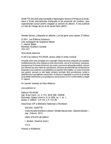 Codul bunelor maniere în afaceri