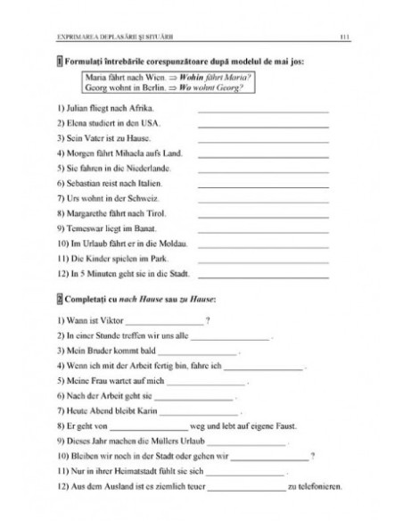 Limba germană. Exerciții de gramatică și vocabular (ediția a VII-a revăzută)