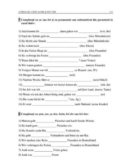 Limba germană. Exerciții de gramatică și vocabular (ediția a VII-a revăzută)