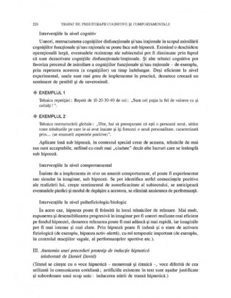Tratat de psihoterapii cognitive şi comportamentale
