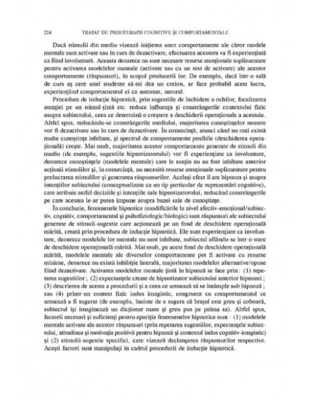 Tratat de psihoterapii cognitive şi comportamentale