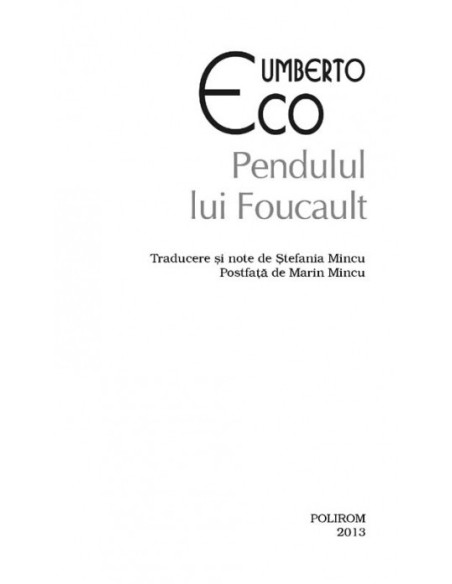 Pendulul lui Foucault