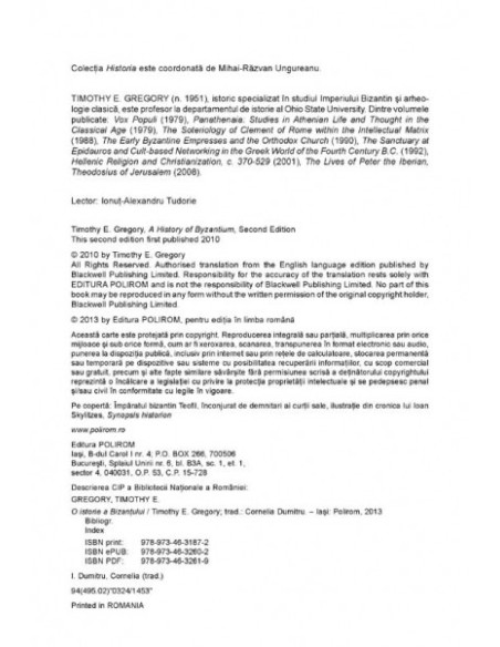 O istorie a Bizanțului