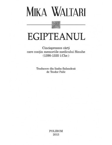 Egipteanul Egipteanul