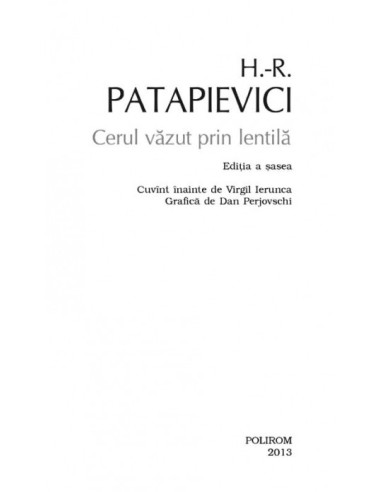 Cerul văzut prin lentilă