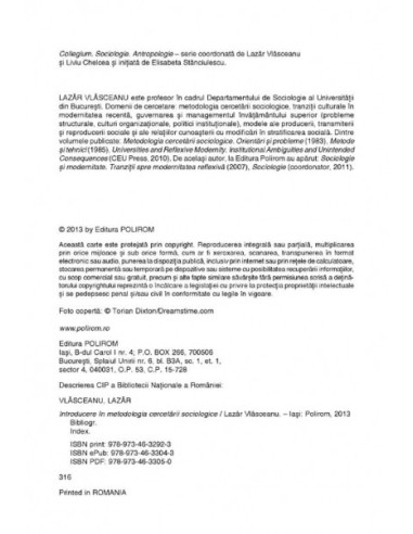 Introducere în metodologia cercetării... Introducere în metodologia cercetării...