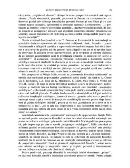 Introducere în metodologia cercetării sociologice