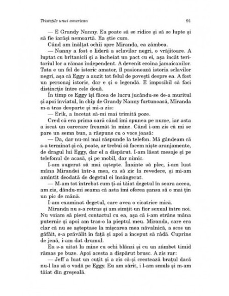 Tristeţile unui american