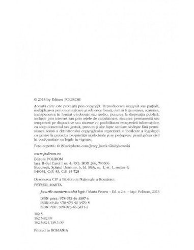 Jocurile manierismului logic Jocurile manierismului logic