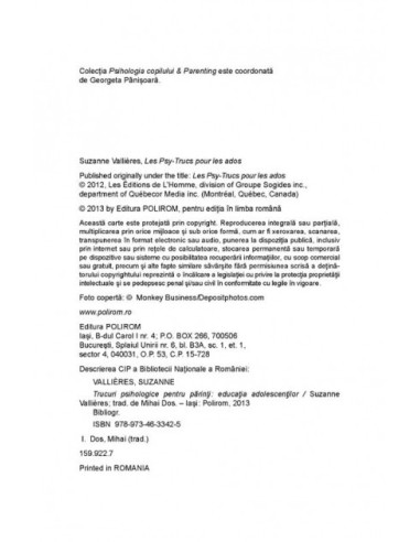 Trucuri psihologice pentru părinţi Trucuri psihologice pentru părinţi