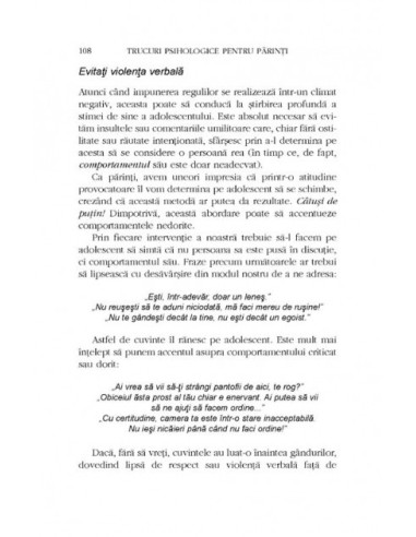 Trucuri psihologice pentru părinţi Trucuri psihologice pentru părinţi