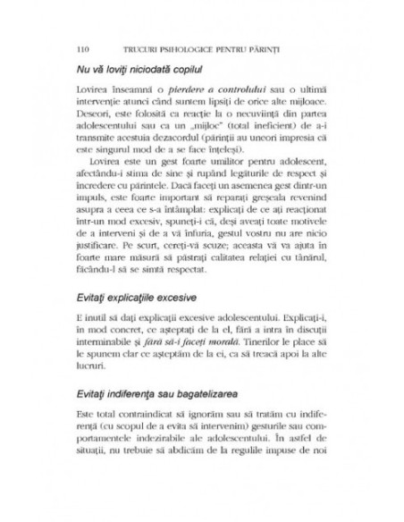 Trucuri psihologice pentru părinţi