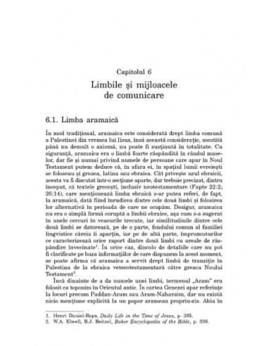 Viața de zi cu zi în vremea lui Iisus